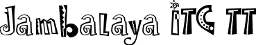 Jambalaya ITC TT font - JAMBALAY.ttf