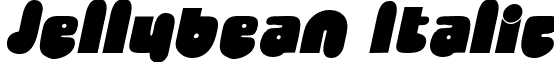 Jellybean Italic font - JellybeanItalic.ttf