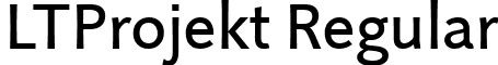 LTProjekt Regular font - LinotypeProjektRegular.ttf