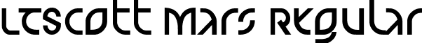 LTScott Mars Regular font - LinotypeScottMars.ttf