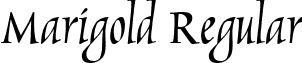 Marigold Regular font - Marigold Regular.ttf