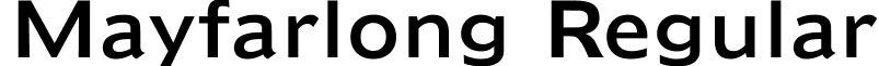 Mayfarlong Regular font - mayfarlo.ttf