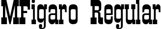 MFigaro Regular font - MFIGARO.ttf