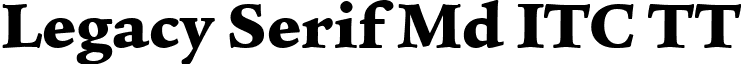 Legacy Serif Md ITC TT font - LEGSFU.ttf