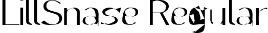 LillSnase Regular font - lillsnas.ttf