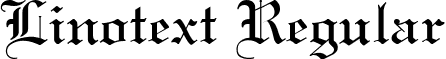 Linotext Regular font - lintxt.ttf