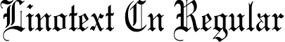 Linotext Cn Regular font - linotex2.ttf