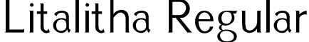 Litalitha Regular font - litalith.ttf