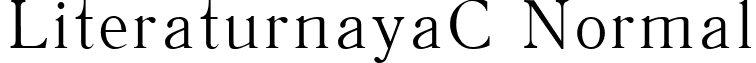 LiteraturnayaC Normal font - LTR45__C.ttf