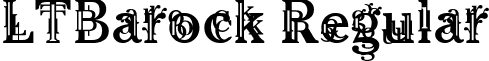 LTBarock Regular font - LinotypeBarock.ttf