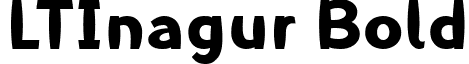 LTInagur Bold font - LinotypeInagurBold.ttf