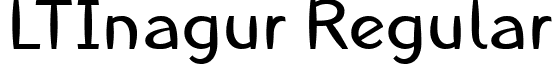 LTInagur Regular font - LinotypeInagurRegular.ttf
