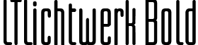 LTLichtwerk Bold font - LinotypeLichtwerkBold.ttf