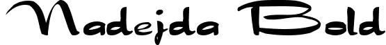 Nadejda Bold font - nadeb.ttf