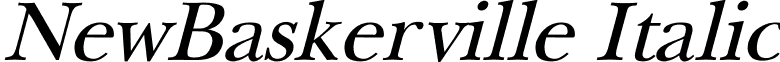 NewBaskerville Italic font - NEWBASK2.ttf