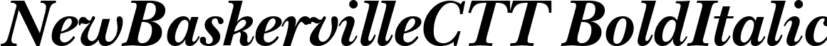 NewBaskervilleCTT BoldItalic font - NWB76__C.ttf