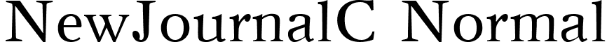 NewJournalC Normal font - NWJ55__C.ttf