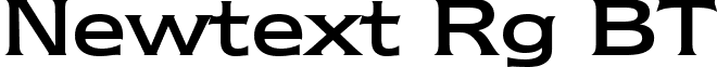 Newtext Rg BT font - NEWTXTN.ttf