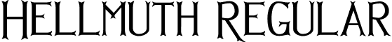 Hellmuth Regular font - hellmuth.otf