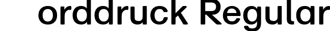 Norddruck Regular font - NORDDRUC.ttf