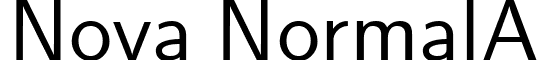 Nova NormalA font - _EW_5.ttf