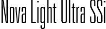 Nova Light Ultra SSi font - NovaLightUltraSSiThinUltraCondensed.ttf