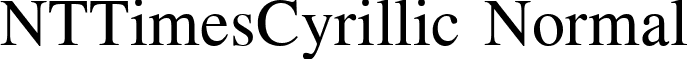 NTTimesCyrillic Normal font - NTTMR__0.ttf