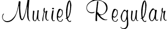 Muriel Regular font - MURIEL.TTF