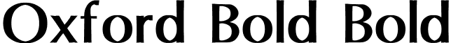 Oxford Bold Bold font - OXFORBB.ttf