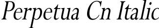 Perpetua Cn Italic font - perpetu3.ttf