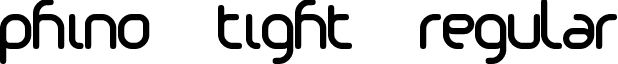 Phino Tight Regular font - PhinoTight.ttf