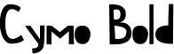 Cymo Bold font - CymoBold2.otf