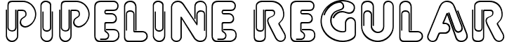 Pipeline Regular font - Pipeline2.ttf