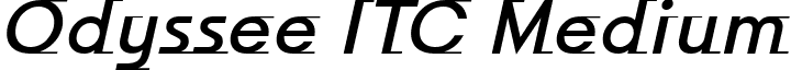 Odyssee ITC Medium font - LT_70781.ttf