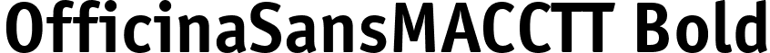 OfficinaSansMACCTT Bold font - OSN65__M.ttf
