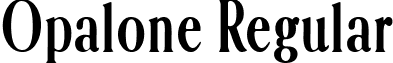 Opalone Regular font - Opalone.ttf