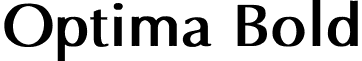 Optima Bold font - OptimaBold.ttf