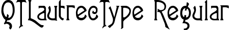 QTLautrecType Regular font - QTLautrecTypeRegular.ttf