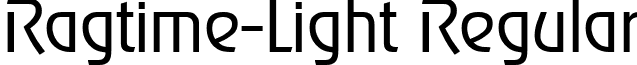 Ragtime-Light Regular font - Ragtime-Light.ttf