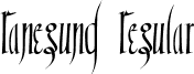 Ranegund Regular font - RANEG.ttf