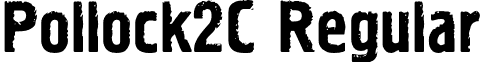 Pollock2C Regular font - Pollock2C.otf