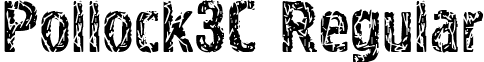 Pollock3C Regular font - PLL03Z_C.ttf