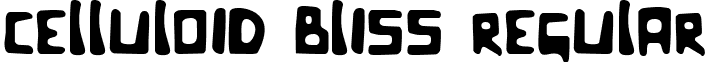 Celluloid Bliss Regular font - CelluloidBliss.ttf