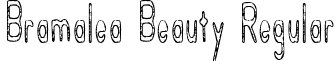 Bramalea Beauty Regular font - bramaleabeauty.ttf
