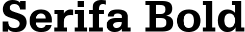 Serifa Bold font - serifa bold bt.ttf