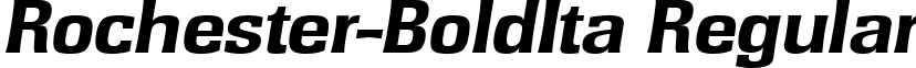 Rochester-BoldIta Regular font - Rochester-BoldIta.ttf