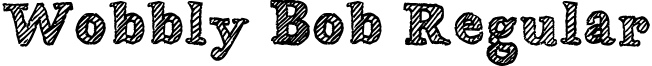 Wobbly Bob Regular font - Wobbly Bob.ttf