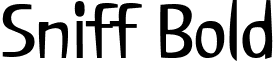 Sniff Bold font - Snifb___.ttf