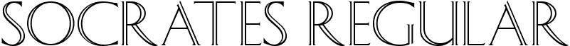 Socrates Regular font - socrates.ttf