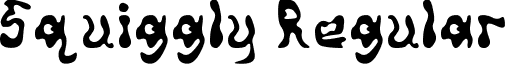 Squiggly Regular font - Squiggly.ttf